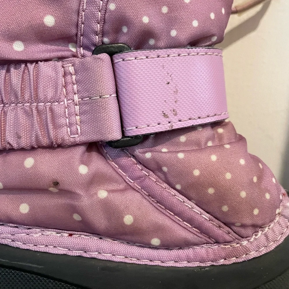 Sorel Flurry Print Polka Dot Winter Boots